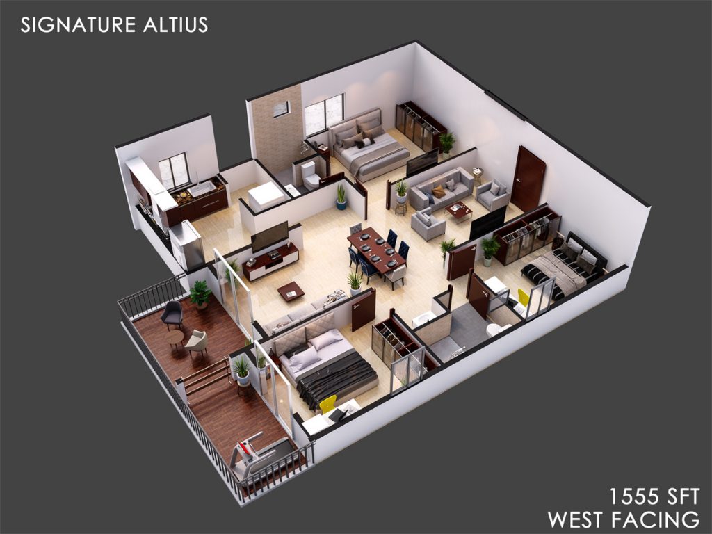 Signature Altius 2 & 3BHK Flats for Sale in Kollur – Signature Avenues ...